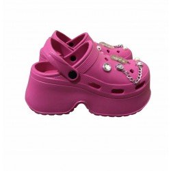 παντούφλες Crocs με διακοσμητικά απο Strass & πέτρες
