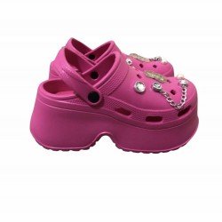 παντούφλες Crocs με διακοσμητικά απο Strass & πέτρες