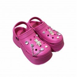 παντούφλες Crocs με διακοσμητικά απο Strass & πέτρες